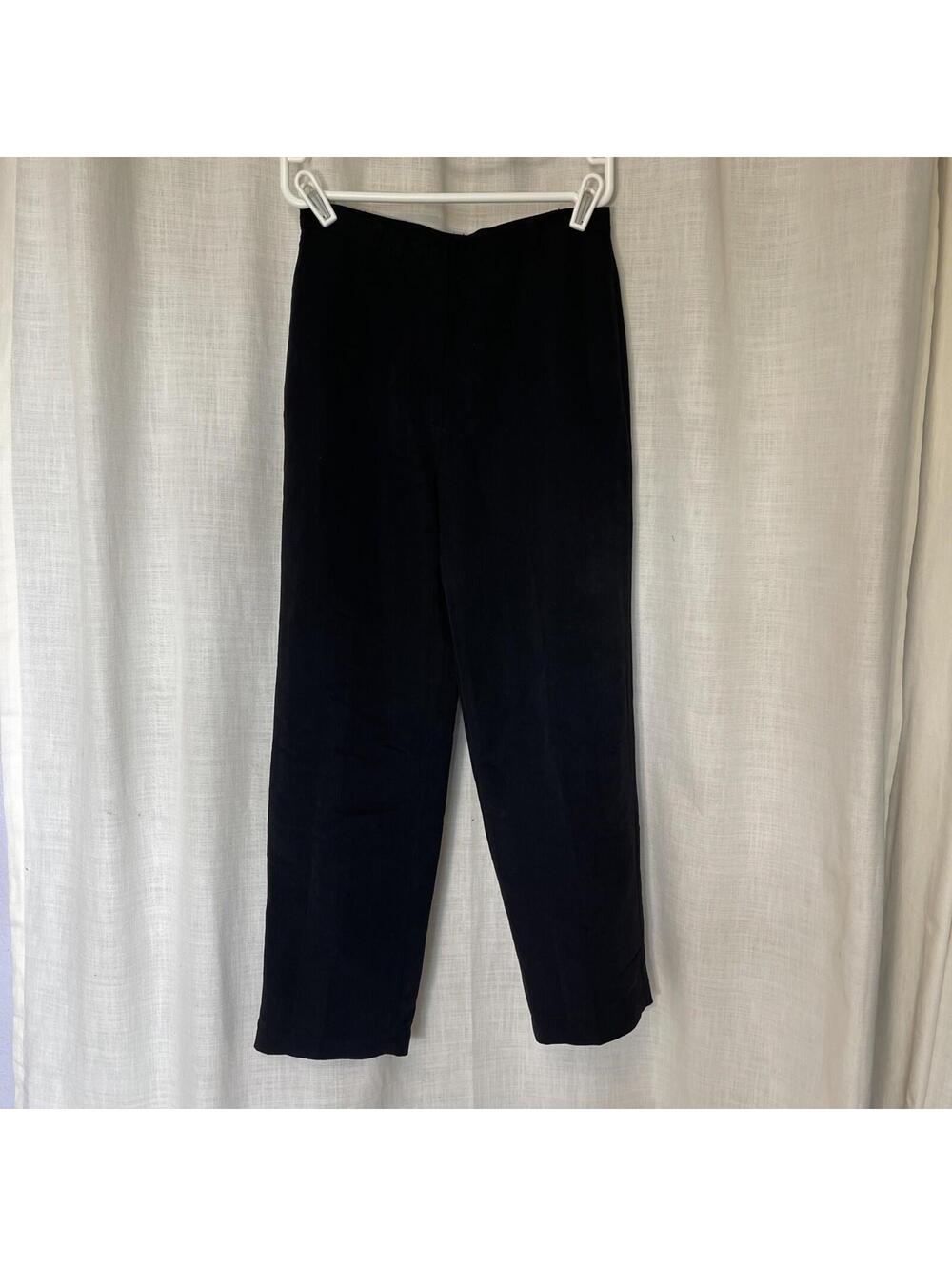 Women’s Black Straight Leg Dressy Pant Style & Co Petite 4